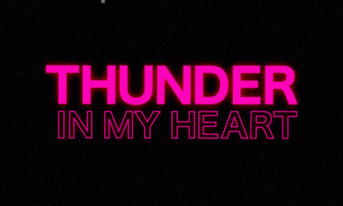 THUNDER IN MY HEART Titeldesign, animation Skapad och skriven av: Amy Deasismont. Producent: B-Reel Films / Anna-Klara Carlsten.
