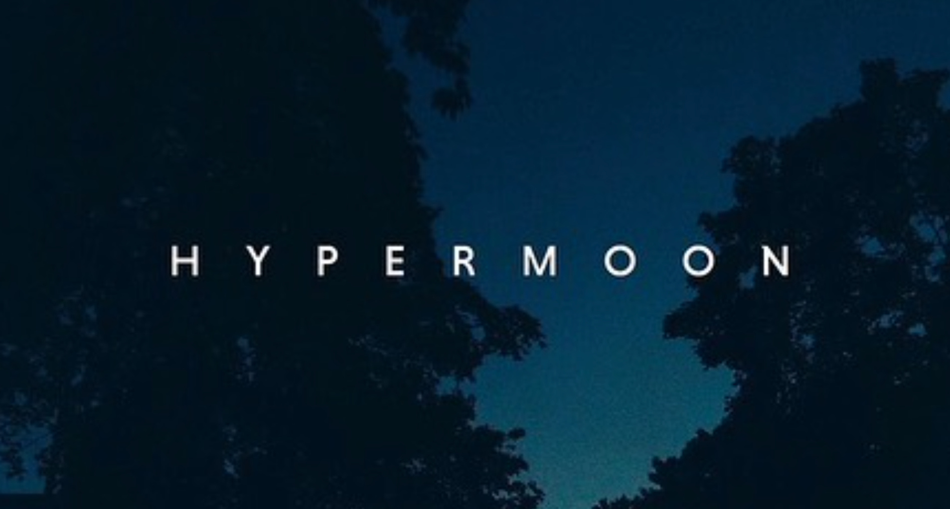 HYPERMOON Titeldesign, affisch av Mia Engberg
